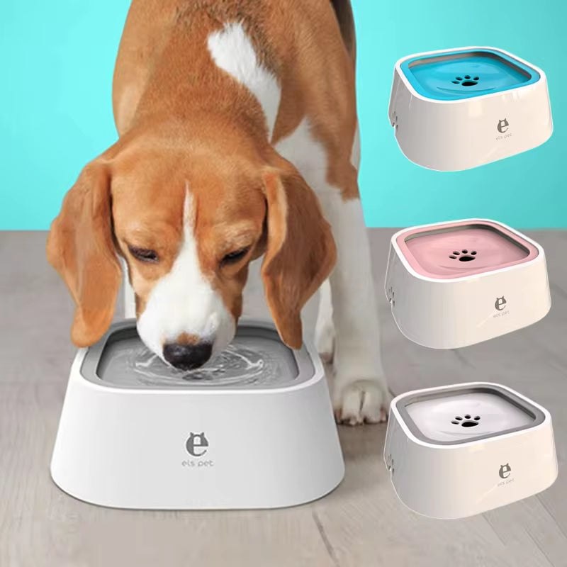 Anti-Spill Pet Water Bowl – No-Spill Floating Drinking Bowl for Dogs & Cats