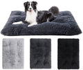 Soft Plush Dog Bed | Washable Crate Mat & Cushion for Large Dogs, XL