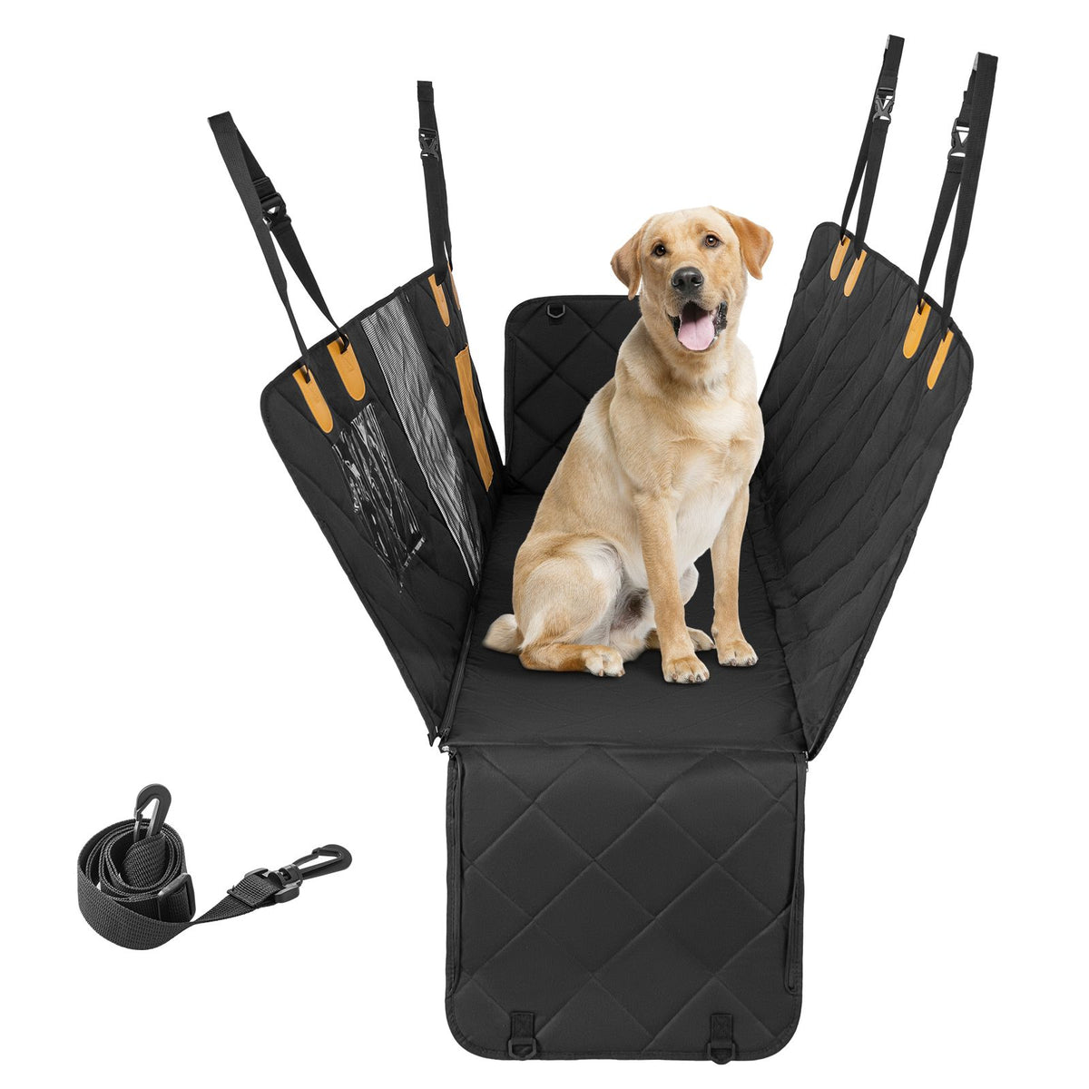 Waterproof Dog Car Seat Cover | Back Seat Hammock Protector for Pets